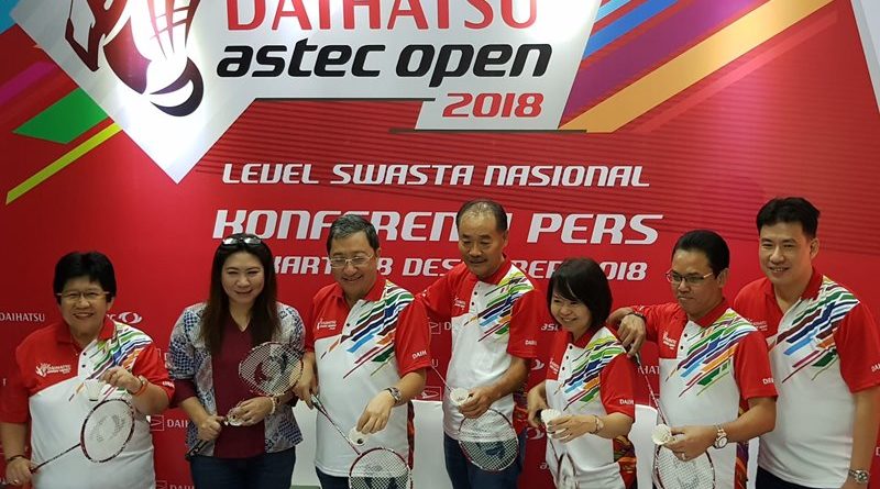 Daihatsu Astec Open 2018 Perbesar Peluang Atlit Masuk 