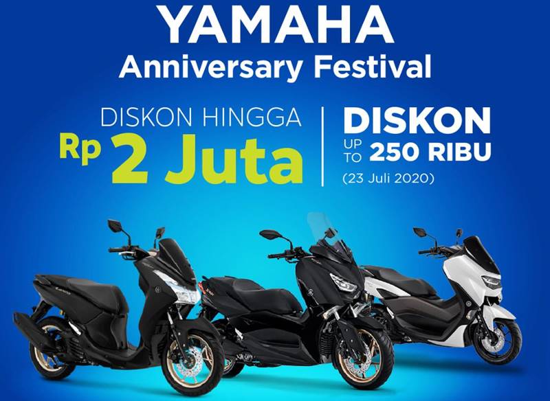Promo Ulang Tahun Yamaha 2020