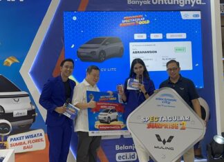 Wuling dan Electronic City Umumkan Pemenang Mobil Listrik