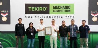 Mantap! Tekiro Mechanic Competition Cetak Rekor MURI