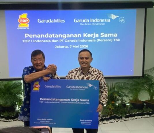 TOP 1 x GarudaMiles: Servis Mobil Kini Dapat Poin Terbang