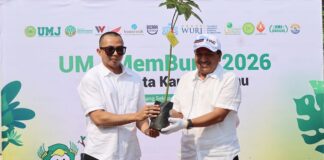 Wahana Makmur Sejati Perkuat Gerakan Kampus Hijau UMJ