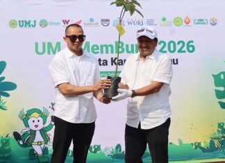 Wahana Makmur Sejati Perkuat Gerakan Kampus Hijau UMJ