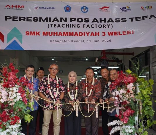 AHM Buka Jalan Karier Siswa SMK Lewat Pos AHASS TEFA Kendal