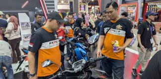 Booth Honda Diserbu Komunitas, Vario EVO 160 Jadi Primadona