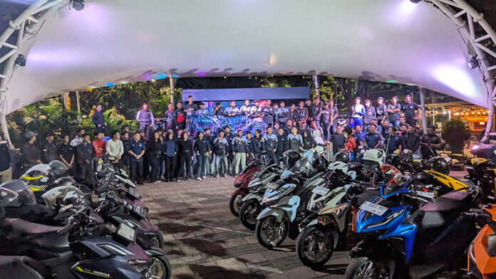 Night Ride Honda Vario Street Nation