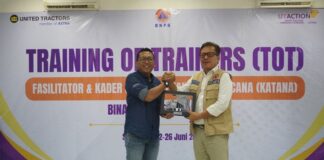 United Tractors Siapkan Kader Andal Hadapi Ancaman Bencana
